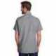 Artisan Collection by Reprime RP221 Men's Microcheck Gingham Short-Sleeve Cotton Shirt