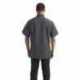 Artisan Collection by Reprime RP906 Unisex Zip-Close Short Sleeve Chef's Coat