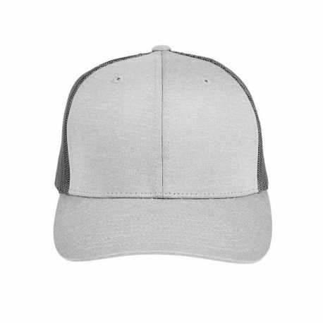 Team 365 TT802 by Yupoong Adult Zone Sonic Heather Trucker Cap