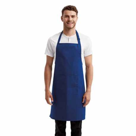 Artisan Collection by Reprime RP154 Unisex 'Colours' Recycled Bib Apron with Pocket