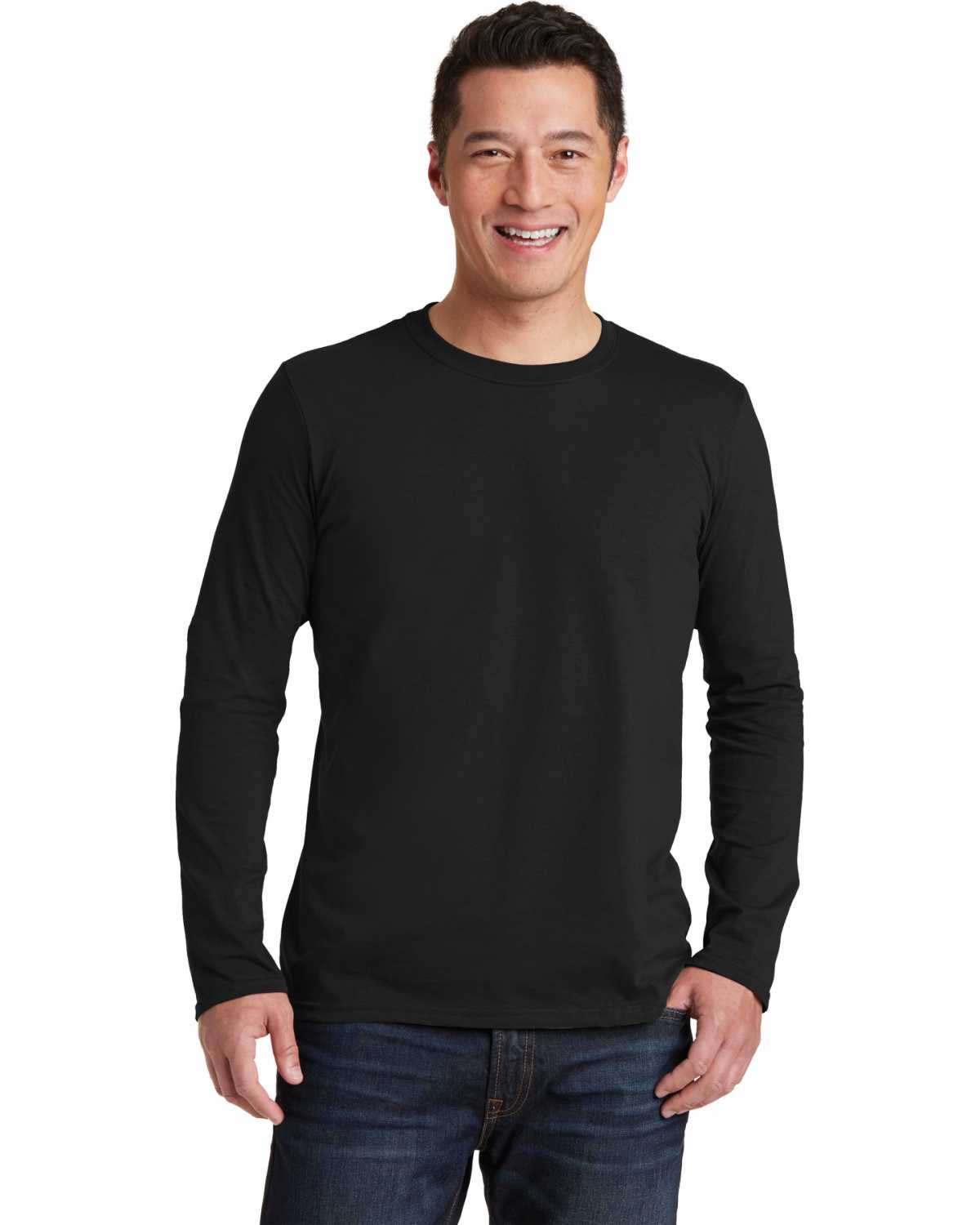 Gildan 64400 Softstyle Long Sleeve T-Shirt on discount | ApparelChoice.com