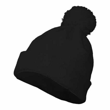 Augusta Sportswear 6816 Two Layer Acrylic Knit Pom Beanie