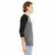 Bella + Canvas 3000C Men's Jersey Long-Sleeve Baseball T-Shirt