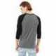 Bella + Canvas 3000C Men's Jersey Long-Sleeve Baseball T-Shirt