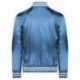 Augusta Sportswear 3610 Unisex Striped Trim Satin Baseball Jacket