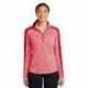 Sport-Tek LST397 Ladies PosiCharge Electric Heather Colorblock 1/4-Zip Pullover