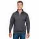 Bayside BA920 Unisex Quarter-Zip Pullover Sweatshirt