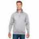 Bayside BA920 Unisex Quarter-Zip Pullover Sweatshirt