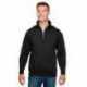 Bayside BA920 Unisex Quarter-Zip Pullover Sweatshirt
