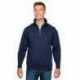Bayside BA920 Unisex Quarter-Zip Pullover Sweatshirt