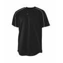 Augusta Sportswear 585 Wicking Two-Button Baseball Jersey
