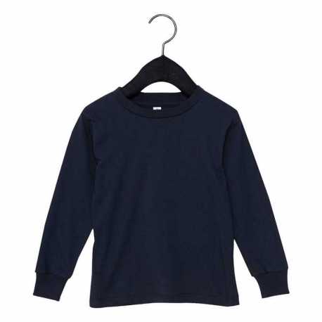 Bella + Canvas 3501T Youth Toddler Jersey Long Sleeve T-Shirt