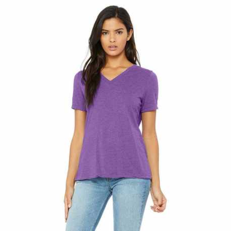 Bella + Canvas 6415 Ladies Relaxed Triblend V-Neck T-Shirt