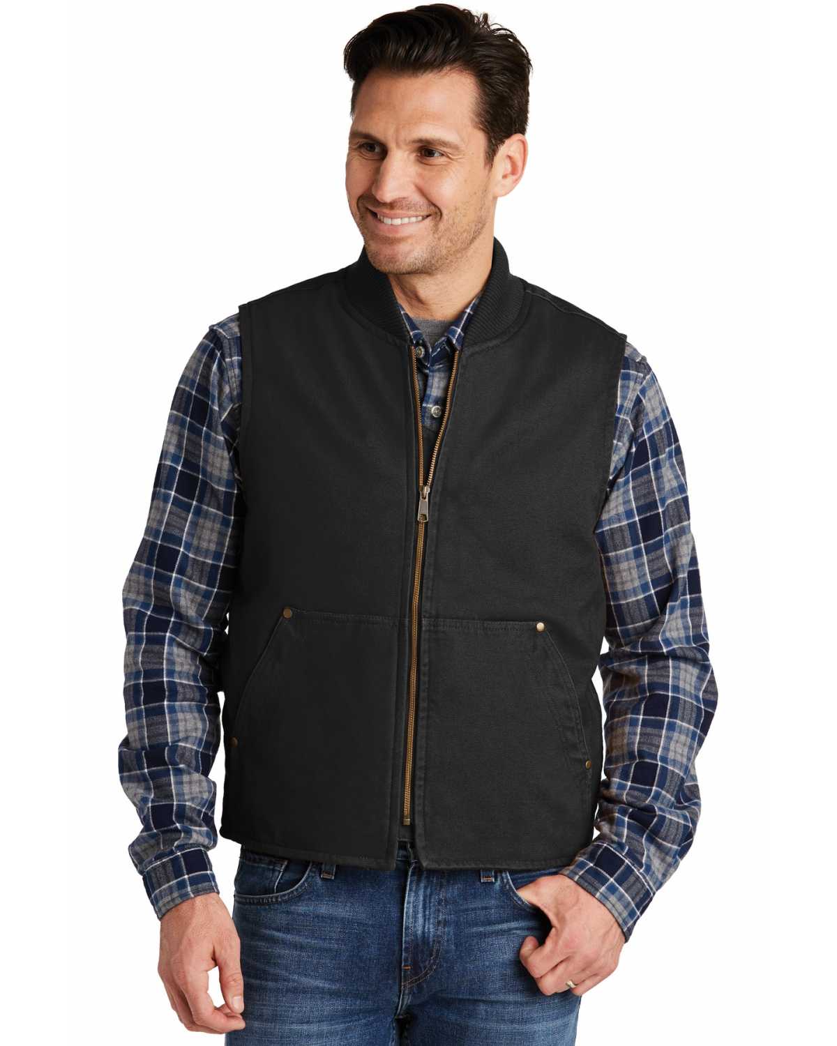 CornerStone CSV40 Washed Duck Cloth Vest on discount | ApparelChoice.com