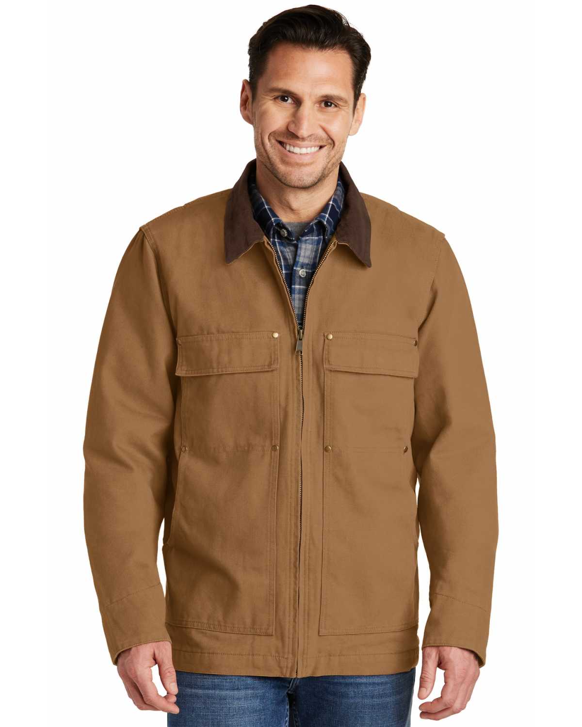 CornerStone CSJ50 Washed Duck Cloth Chore Coat on discount ...