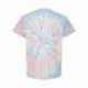 Dyenomite 200MS Multi-Color Spiral Tie-Dyed T-Shirt