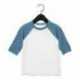 Bella + Canvas 3200T Toddler Three-Quarter Sleeve Baseball T-Shirt