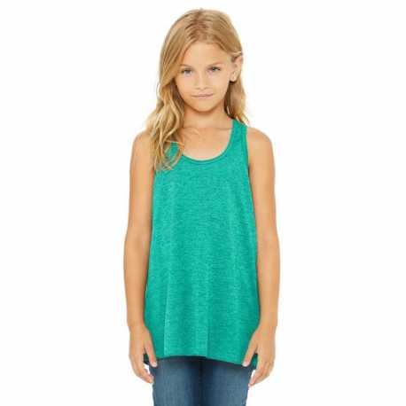 Bella + Canvas B8800Y Youth Flowy Racerback Tank