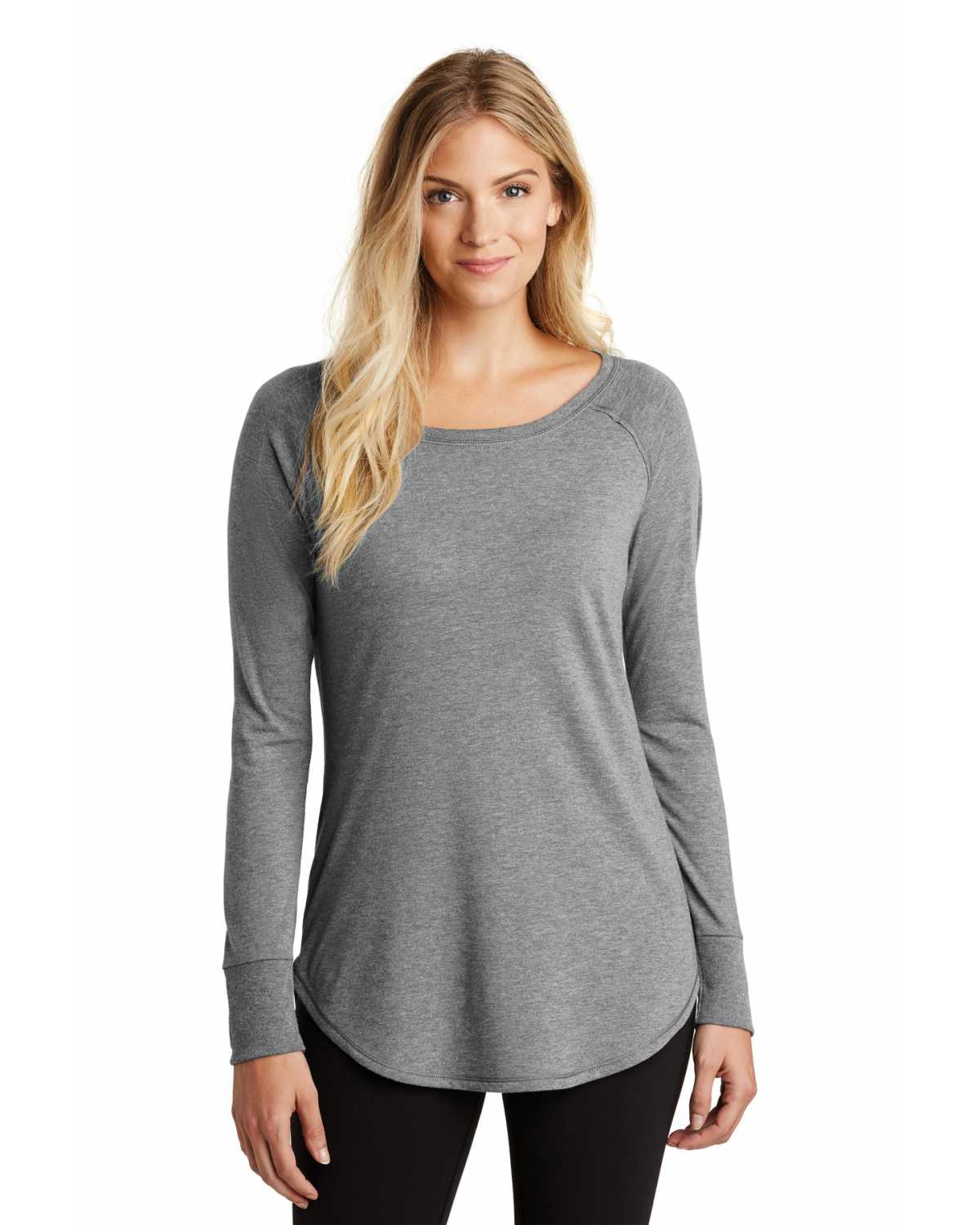 District Made Made DT132L Made Ladies Perfect Tri Long Sleeve on ...