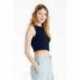 Bella + Canvas 1013BE Ladies Micro Rib Muscle Crop Tank