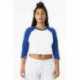 Bella + Canvas 1200 Ladies Micro Ribbed Three-Quarter Raglan Baby T-Shirt