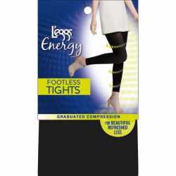 Leggs 02001 Energy Collection Opaque Footless Tight