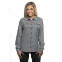 Burnside B5200 Ladies Solid Flannel Shirt