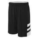 A4 NB5334 Youth 8" Inseam Reversible Speedway Shorts