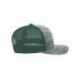 Pacific Headwear 106C Aggressive Heather Trucker Snapback Cap