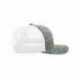Pacific Headwear 106C Aggressive Heather Trucker Snapback Cap