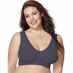 Just My Size 1274 Pure Comfort Front-Close Wirefree Bra