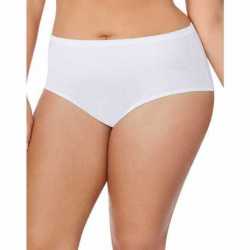 Just My Size 1610P5 Cotton TAGLESS Brief Panties - 5-Pack