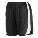 Augusta Sportswear 327 Adult Wicking Track Short with Side Insert