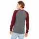 Bella + Canvas 3000C Men's Jersey Long-Sleeve Baseball T-Shirt