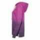 MV Sport W20185 Women's French Terry Ombre Hooded Sweatshirt