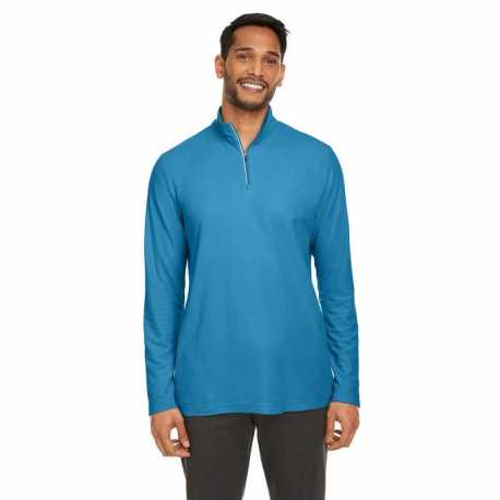 Core365 CE405 Men's Fusion ChromaSoft Pique Quarter-Zip