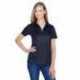 Devon & Jones DG20W CrownLux Performance Ladies Plaited Polo