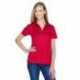 Devon & Jones DG20W CrownLux Performance Ladies Plaited Polo