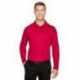 Devon & Jones DG20LT CrownLux Performance Tall Plaited Long Sleeve Polo