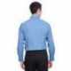 Devon & Jones DG562 Men's Crown Collection Stretch Pinpoint Chambray Woven Shirt