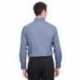 Devon & Jones DG562 Men's Crown Collection Stretch Pinpoint Chambray Woven Shirt