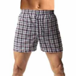Hanes H155W Men's TAGLESS Woven Boxers with Comfort Flex Waistband 3X-5X 3-Pack