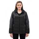 North End 78232 Ladies' Excursion Meridian Insulated Jacket with Melange Print
