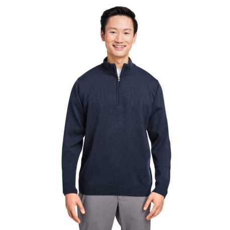 Harriton M421 Unisex Pilbloc Quarter-Zip Sweater