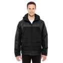 North End 88232 Men's Excursion Meridian Insulated Jacket with Melange Print