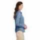 Port & Company LSP10 Ladies Long Sleeve Value Denim Shirt