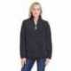 J America JA8451 Ladies Epic Sherpa Quarter-Zip