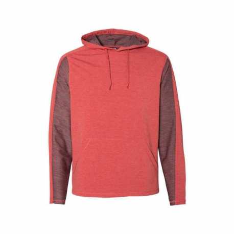 J America JA8435 Adult Omega Stretch Hooded Sweatshirt