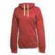 J America JA8673 Ladies Melange Fleece Cowl Neck Sweatshirt