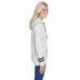 J America JA8674 Ladies Melange Scuba Neck Sweatshirt